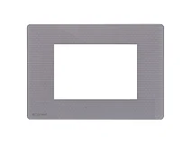 Comelit Comelit ONE/PG/BL4 PLACCA GRAFITE ONE BTICINO LIVING LIGHT 4 MODULI