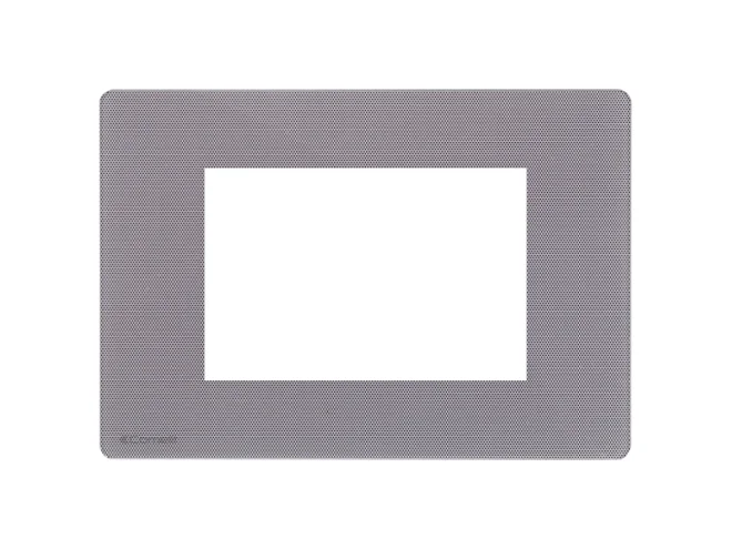 Comelit Comelit ONE/PG/VE3 PLACCA GRAFITE ONE COMP VIMAR EIKON E PLANA 3 MODULI