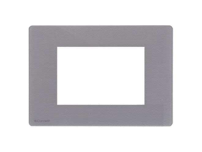 Comelit Comelit ONE/PG/VE4 PLACCA GRAFITE ONE COMP VIMAR EIKON E PLANA 4 MODULI