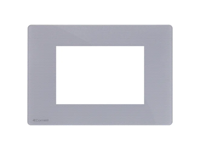 Comelit Comelit ONE/PP/BA3 PLACCA GRIGIO PERLA ONE COMP BTICINO AXOLUTE 3 MODULI