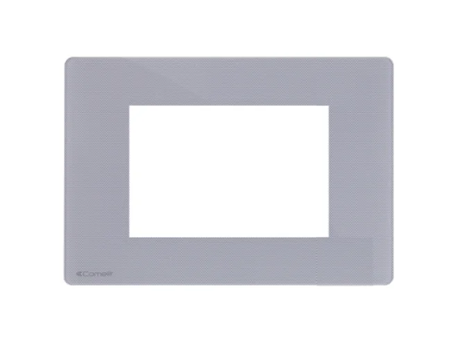 Comelit Comelit ONE/PP/BA4 PLACCA GRIGIO PERLA ONE COMP BTICINO AXOLUTE 4 MODULI