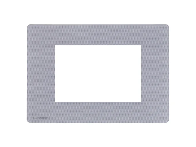Comelit Comelit ONE/PP/BL3 PLACCA GRIGIO PERLA ONE COMP BTICINO LIVING LIGHT 3 MODULI
