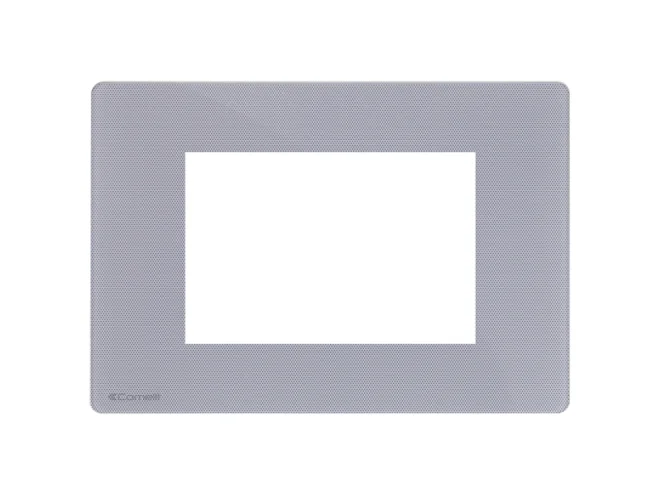 Comelit Comelit ONE/PP/VE3 PLACCA GRIGIO PERLA ONE COMP VIMAR EIKON E PLANA 3 MODULI