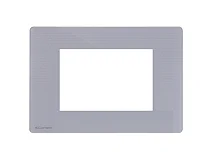 Comelit Comelit ONE/PP/VE4 PLACCA GRIGIO PERLA ONE COMP VIMAR EIKON E PLANA 4 MODULI