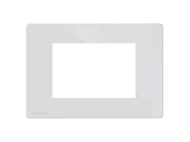Comelit Comelit ONE/PW/VE4 PLACCA ALL WHITE ONE COMP VIMAR EIKON E PLANA 4 MODULI