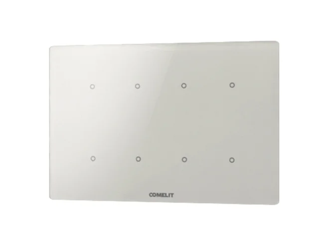 Comelit Comelit PL138100 CUBIK KNX ORIZZONT. - 8 CH - BASIC - BIANCA