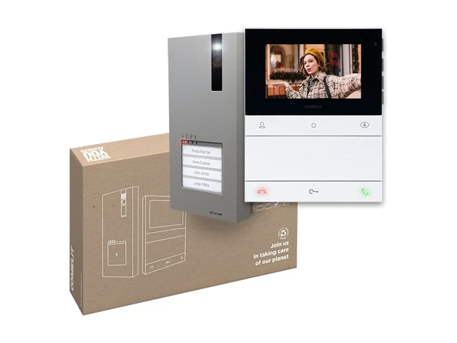 Comelit Comelit PL8461V KIT QUADRA E PEOPLE VIVAVOCE. SB2