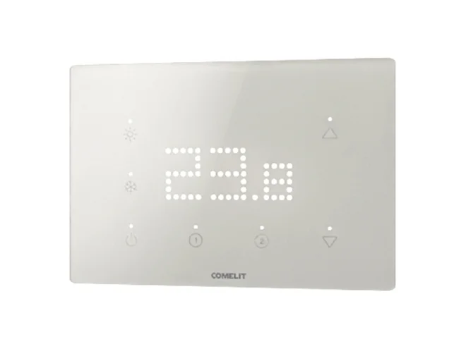 Comelit Comelit SR591611 CUBIK-TL+CO2 KNX ORIZZONT. - BASIC - BIANCO