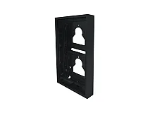 Comelit Comelit UT9172B CUSTODIA DA PARETE 2 MODULI ULTRA BLACK