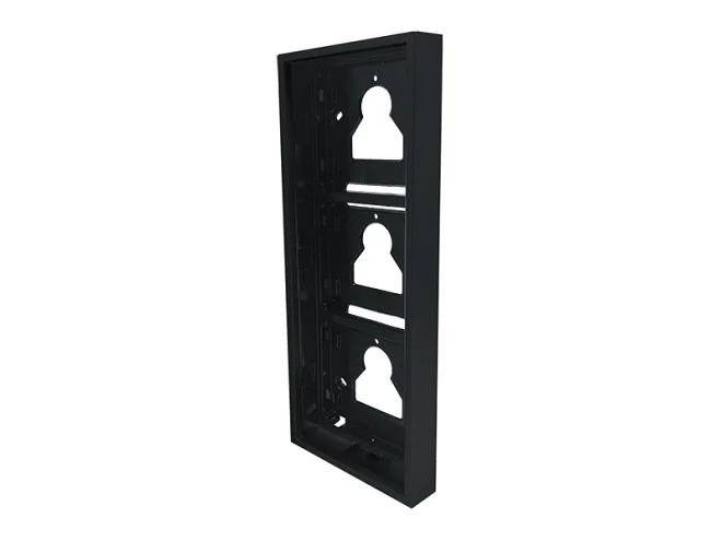 Comelit Comelit UT9173B CUSTODIA DA PARETE 3 MODULI ULTRA BLACK