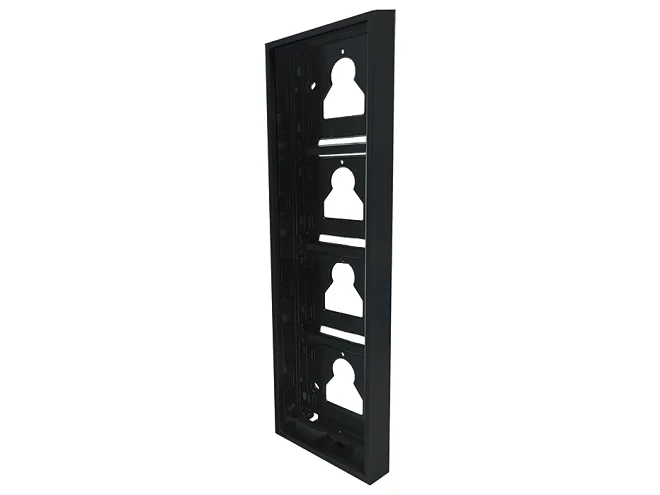 Comelit Comelit UT9174B CUSTODIA DA PARETE 4 MODULI ULTRA BLACK