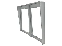 Comelit Comelit UT9188 VISIERA PARAPIOGGIA INCASSO 8 MODULI ULTRA