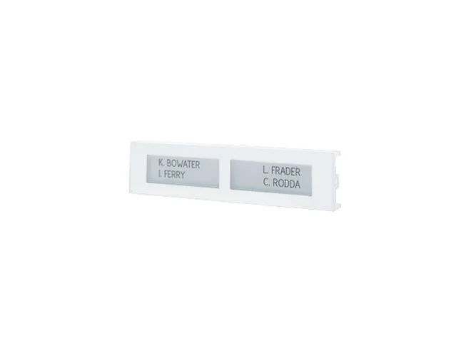 Comelit Comelit UT9212MW PULSANTE DOPPIO METAL ULTRA WHITE