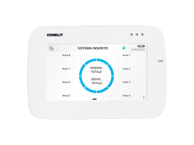 Comelit Comelit VEDO5TPRW TASTIERA 5 TOUCH BIANCA PER VEDO CON RFID