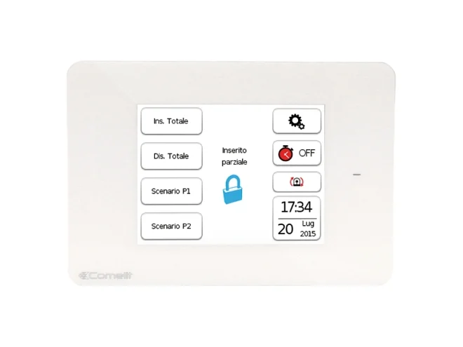 Comelit Comelit VEDOTOUCHW TAS. SAFETOUCH BIANCA CON RFID X CENT. VEDO