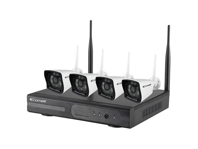 Comelit Comelit WIKIT040A KIT WI-FI, WINVR040A, 4 WICAM010A, HDD 1TB