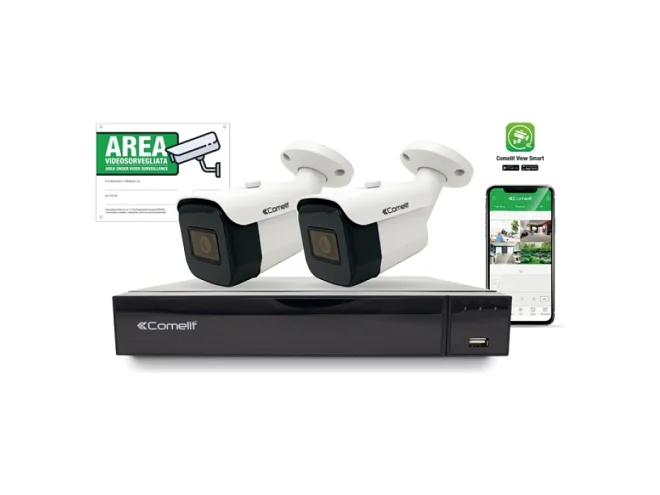 Comelit Comelit IPKIT004S08PB KIT IP SERIE SMART 4K, 4CH