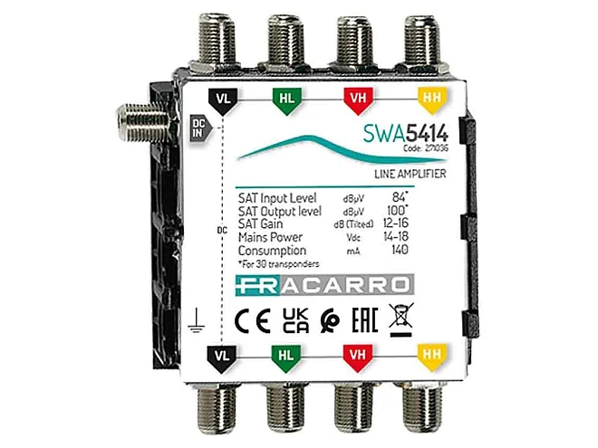 Fracarro Fracarro SWA5414 271036 SWA5414 AMPLIFICATORE LINEA SAT