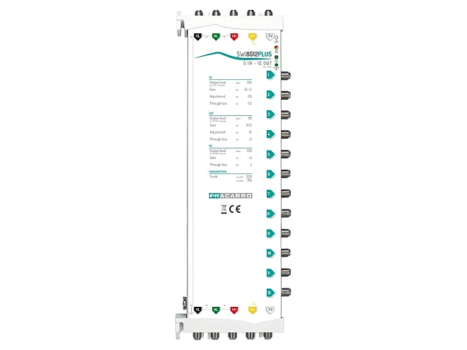 Fracarro Fracarro SWI8512PLUS 271056 SWI8512PLUS MSW XS5+ 5IN 12OUT