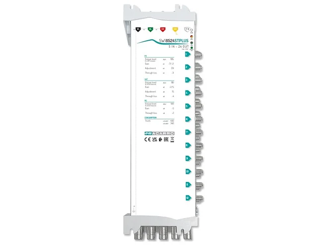 Fracarro Fracarro SWI8524STPLUS 271057 SWI8524STPLUS MSW XS5+ 5IN 24OUT