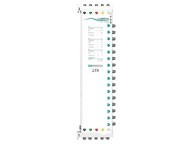 Fracarro Fracarro SWI8516PLUS 271063 SWI8516PLUS MSW XS5+ 5IN 16OUT