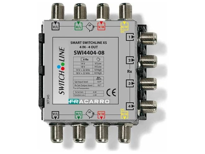 Fracarro Fracarro SWI4404-08 271082 SWI4404-08 SMART SWLINE XS 4*4 -8dB