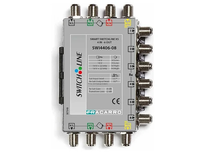 Fracarro Fracarro SWI4406-08 271085 SWI4406-08 SMART SWLINE XS 4*6 -8dB