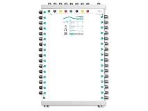 Fracarro Fracarro SWP932TS 287354 SWP932TS MSW COMP 9IN 32OU TV A/P