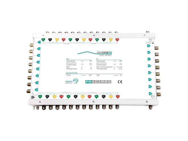 Fracarro Fracarro SWI1712TS 287369 SWI1712TS MSW CAS 17IN 12OU TV A/P