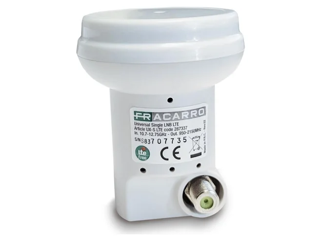 Fracarro Fracarro UX-S LTE 287337 UX-S LTE LNB UNIVERS.SINGOLO LTE