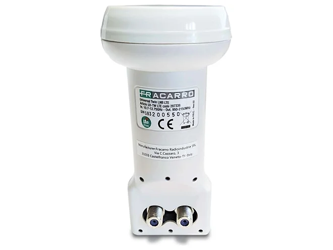 Fracarro Fracarro UX-TW LTE 287338 UX-TW LTE LNB UNIVERS.TWIN LTE