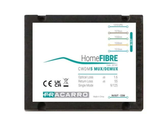 Fracarro Fracarro CWDM5 287342 CWDM5 MUX/DEMUX 1310/1510-1570