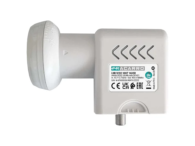 Fracarro Fracarro SCD2-16LNB 287421 SCD2-16LNB LNB SCD2 1OUT 16USR