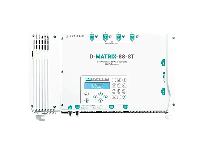 Fracarro Fracarro D-MATRIX-8S-8T 283137 D-MATRIX-8S-8T D-MATRIX-8S-8T 2CI