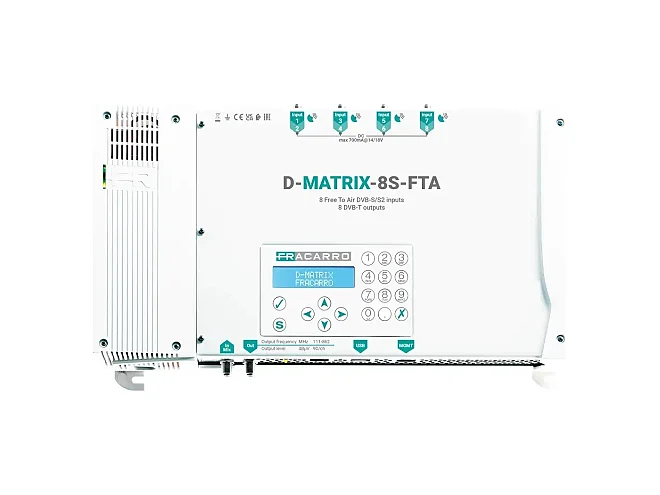 Fracarro Fracarro D-MATRIX-8S-FTA 283138 D-MATRIX-8S-FTA D-MATRIX-8S-8T-FTA