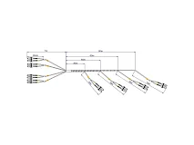 Fracarro Fracarro OPC8I90C-SA-DP 287702 OPC8I90C-SA-DP CAVO 8 FO 90M IN ST DUP