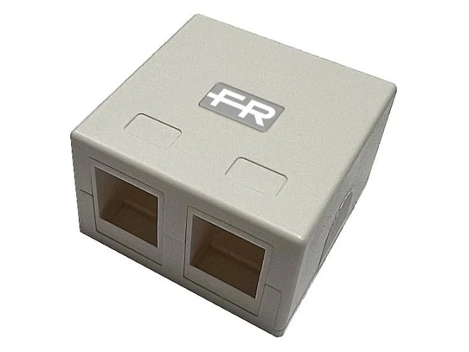 Fracarro Fracarro RJB2IP 287785 RJB2IP BOX KEYSTONE RJ-45 2P