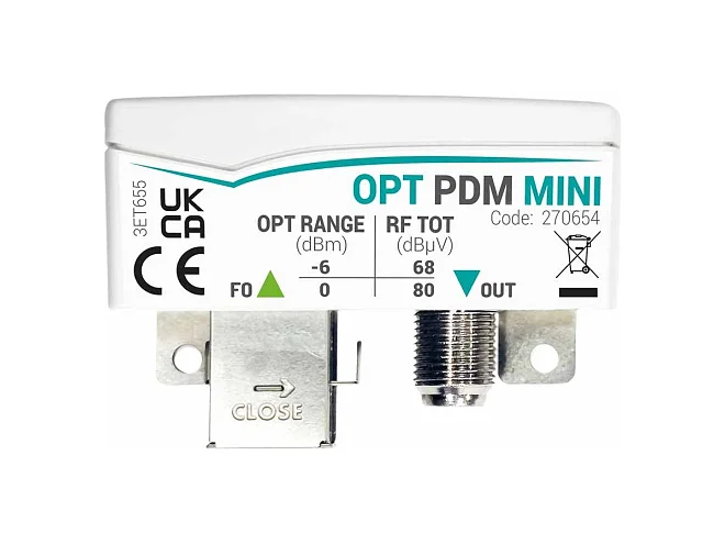 Fracarro Fracarro OPT-PDM-MINI 270654 OPT-PDM-MINI Presa/Ric Ott. Pass. MIN