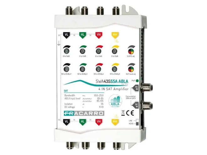 Fracarro Fracarro SWA435SSA ABLA 271172 SWA435SSA ABLA SWA 4IN 35dB ABLA SL ADJ