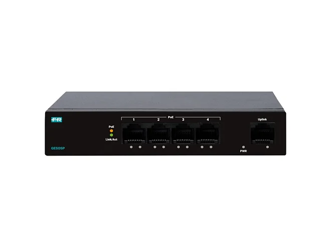 Fracarro Fracarro GES05P 287866 GES05P Switch 5P 1Gbit PoE