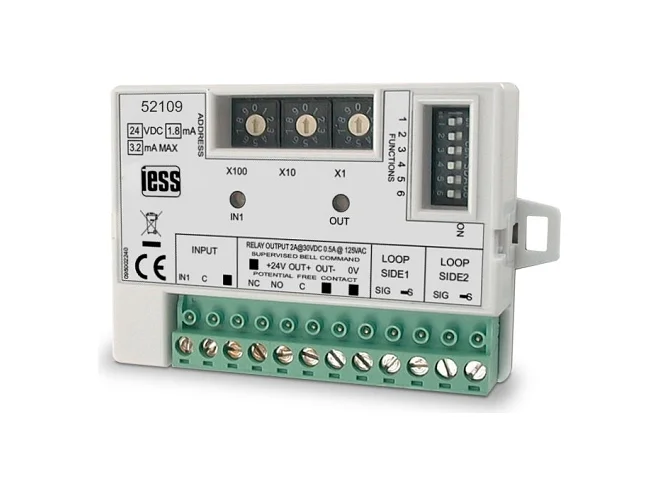 IESS IESS 52109 Mod. an.ind. 1 Ing./1 uscita con isolatore