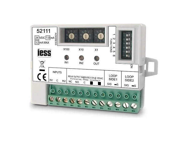 IESS IESS 52111 Mod.anal. indir. per 1 porta con isolatore