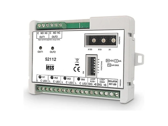 IESS IESS 52112 Modulo anal.ind. 2 porte con isolatore