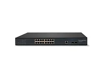 IESS IESS 53048 Switch 16porte PoE+ 2 fibra, max 300W
