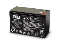IESS IESS BATT712G Batteria AGM 7 Ah 12V