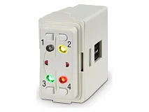 IESS IESS IS8ZPLUSB Inseritore parzializz su bus 485 bianco