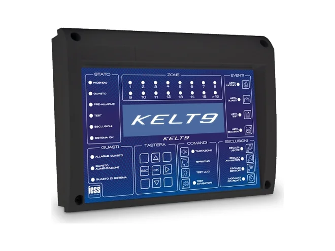 IESS IESS KELT9CONSOLE Pannello ripetitore x centrali serie KELT9