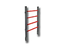 IESS IESS LKIR504 Barriera IR 4 raggi ravvicinati in 52.5 cm