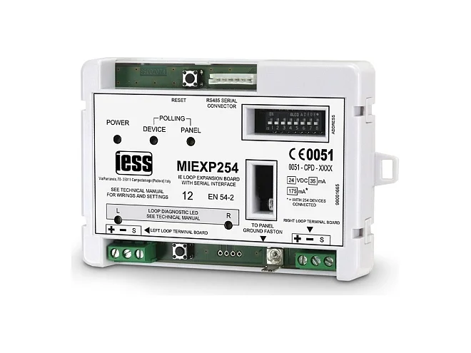 IESS IESS MIEXP254 Accessorio centrale MEC44 Loop linea IE