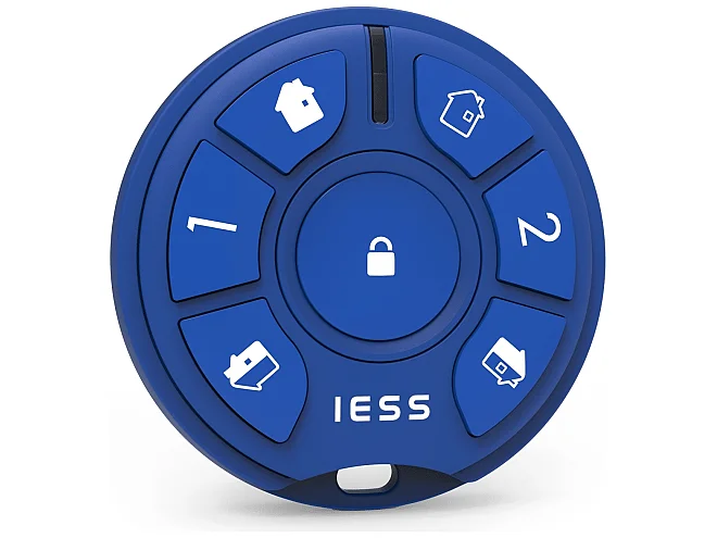 IESS IESS THEOTD Telecomando tondo I-TRADE blu+blocco tasti